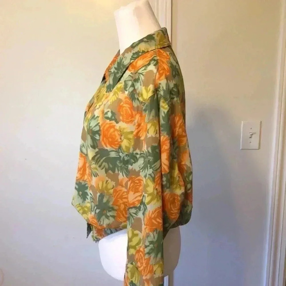 Vintage floral shirt - Picture 3 of 7